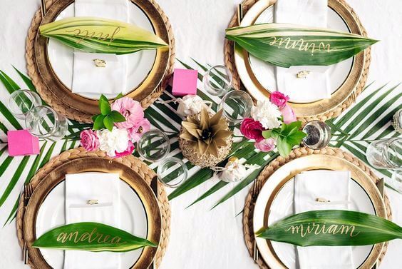 Tendencias en Decoración: Boda Tropical