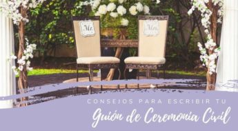 Cómo escribir el guión de una ceremonia civil