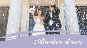 5 alternativas al arroz en las bodas